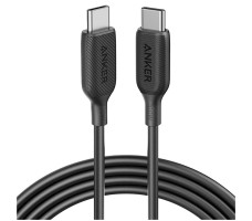 Кабель ANKER PowerLine Select+ USB-C-Lightning 0,9м A8617H11, чёрный