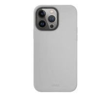Чехол Uniq для iPhone 15 Pro Max LINO Chalk Grey (Magsafe)