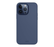 Чехол Uniq для iPhone 15 Pro LINO Blue (Magsafe)