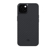 Чехол Pitaka MagEZ Case 3 для iPhone 14 6.1" (Black/Grey Twill) 1500D