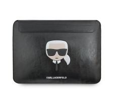 Чехол Lagerfeld Ikonik Karl Sleeve для ноутбуков 13-14 дюймов, чёрный