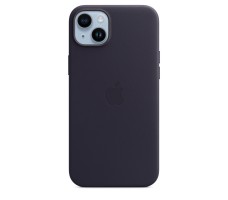 Чехол для Apple iPhone 14 Plus Leather case with MagSafe - Ink
