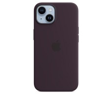 Чехол для Apple iPhone 14 Silicone case with MagSafe - Elderberry