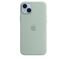 Чехол для Apple iPhone 14 Plus Silicone case with MagSafe - Succulent