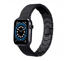 Браслет Pitaka для Apple Watch 42/44/45 из углеродного волокна - Modern