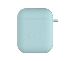 Чехол Pump Silicone Case for Apple AirPods Aura Blue