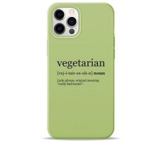 Чехол Pump Silicone Minimalistic Case for iPhone 12 Pro Max Vegetarian Wiki #
