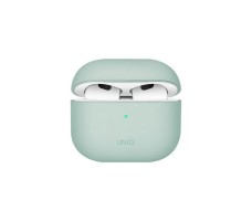 Чехол Uniq для Airpods 3 LINO Liquid silicone Mint green