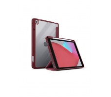 Чехол Uniq для iPad 10.2 (2020/19) MOVEN Anti-microbial Maroon Red