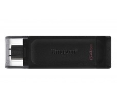 USB-C Flash накопитель Kingston DataTraveler 70 64GB Black