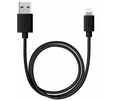 Кабель Deppa USB - Lightning (2 метра), чёрный