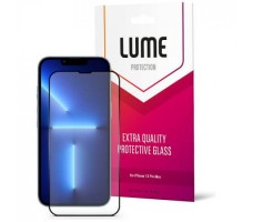 Стекло LUME Protection Anti Static Dustproof Glass для iPhone 13 Pro Max Front Black