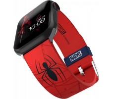 Ремешок MobyFox Marvel Insignia Collection Spider-Man, красный (для Apple Watch, все размеры)