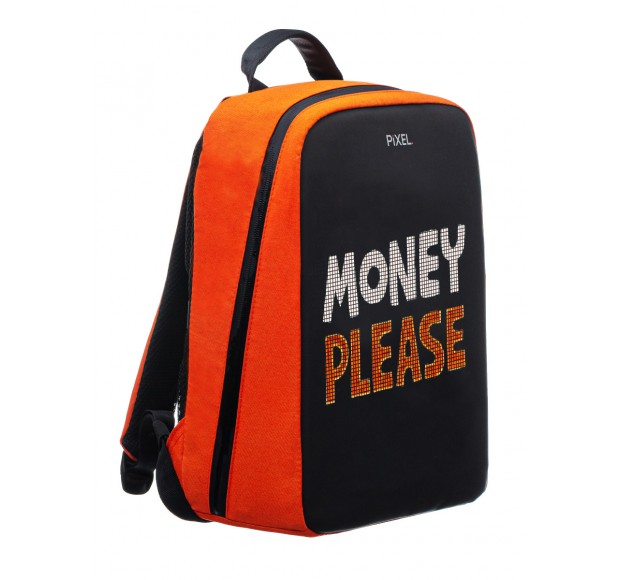 Рюкзак с LED-дисплеем PIXEL Plus - ORANGE (оранжевый)