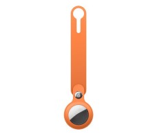 Touch case чехол защитный для AIR TAG, силиконовый, цвет: оранжевый