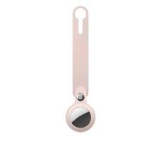 Touch case чехол защитный для AIR TAG, силиконовый, цвет: розовый