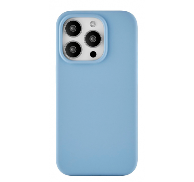 Чехол uBear Touch Mag case iPhone 15 Pro. Цвет: голубой