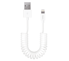 Кабель витой Deppa Lightning-USB 1.5м, белый