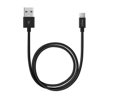 Кабель Deppa USB-microUSB 2м, чёрный