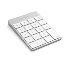 Беспроводной цифровой блок клавиатуры Satechi Aluminum Slim Keypad Numpad. Цвет серебристый.