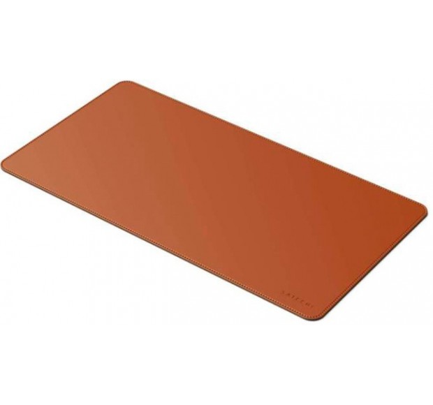 Коврик Satechi Eco Leather Deskmate для компьютерной мыши. Цвет коричневый.