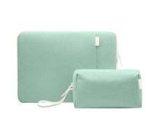 Чехол Tomtoc TheHer Jelly Laptop Sleeve Kit 2-in-1 A23 14". Цвет: Turquoise