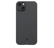 Чехол Pitaka MagEZ Case 4 для iPhone 15 (Black/Grey Twill) 1500D