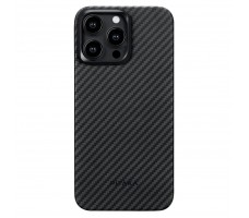 Чехол Pitaka MagEZ Case 4 для iPhone 15 Pro Max (Black/Grey Twill) 1500D