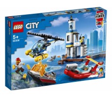 Конструктор LEGO 60308 City Seaside Police and Fire Mission