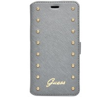 Чехол Guess для iPhone 6 Plus/6S Plus Studded Booktype Silver